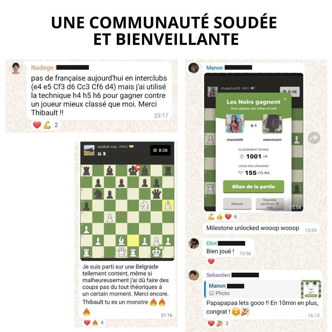 Adhésion Illimitée - Club - Atelier des Echecs