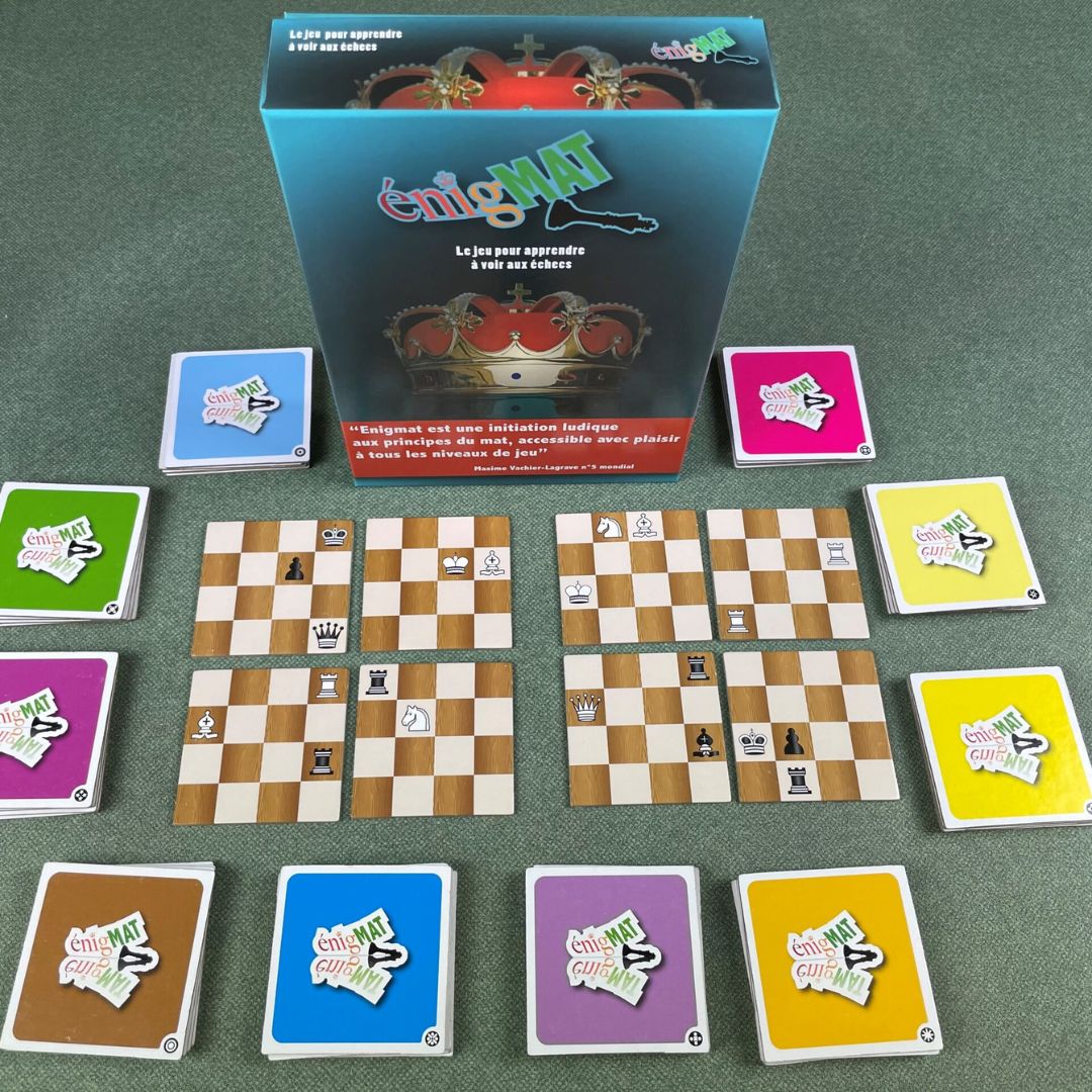 ENIGMAT - Le Jeu de société pour apprendre à fair mat !