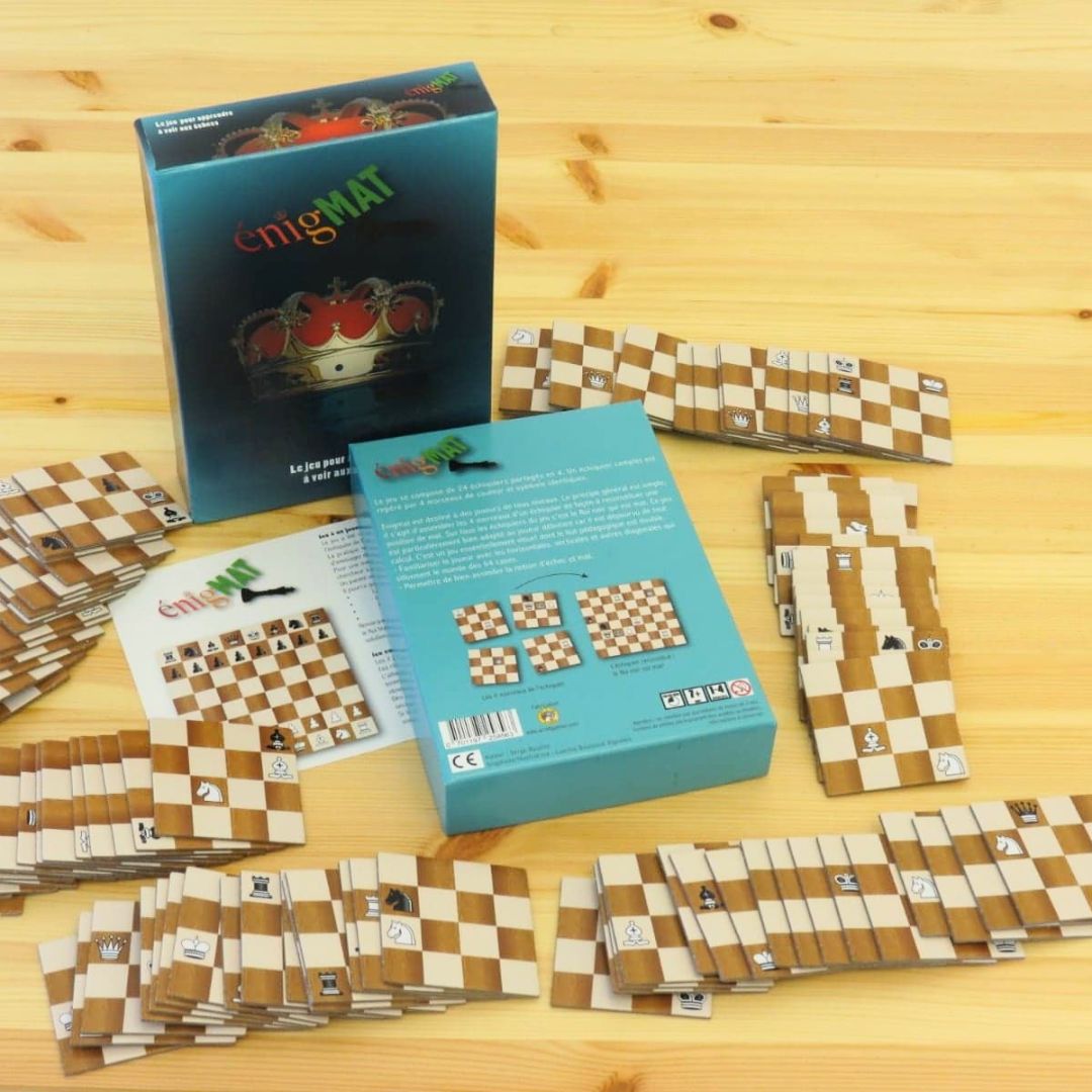 ENIGMAT - Le Jeu de société pour apprendre à fair mat !