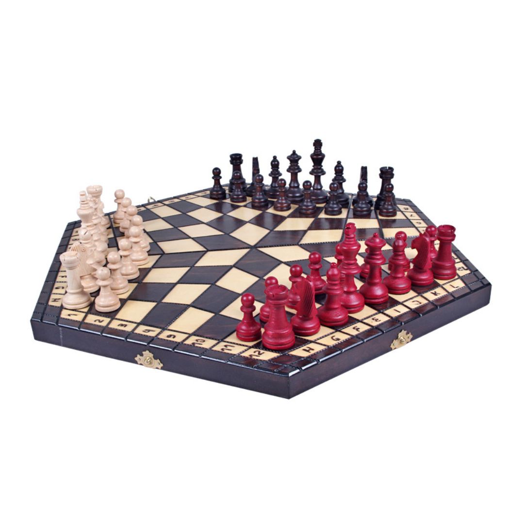 Echecs trois joueurs - Jeu d'échecs Yalta à trois joueurs