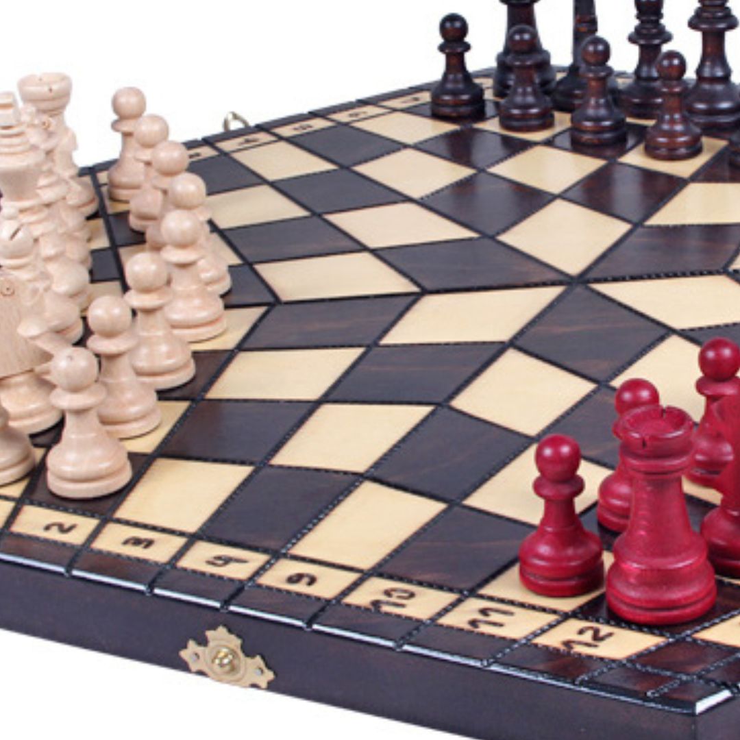 Echecs trois joueurs - Jeu d'échecs Yalta à trois joueurs