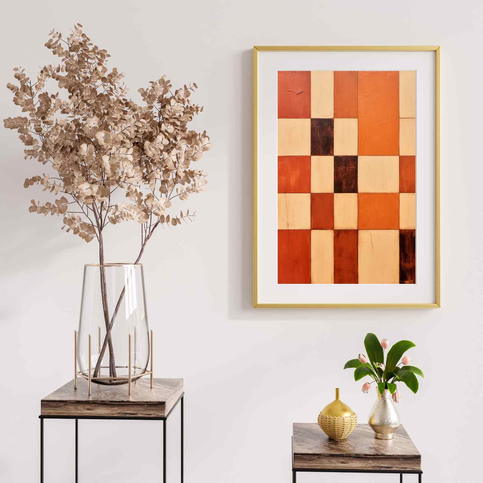 Echiquier "RAW02' - Affiche d'échecs - A3
