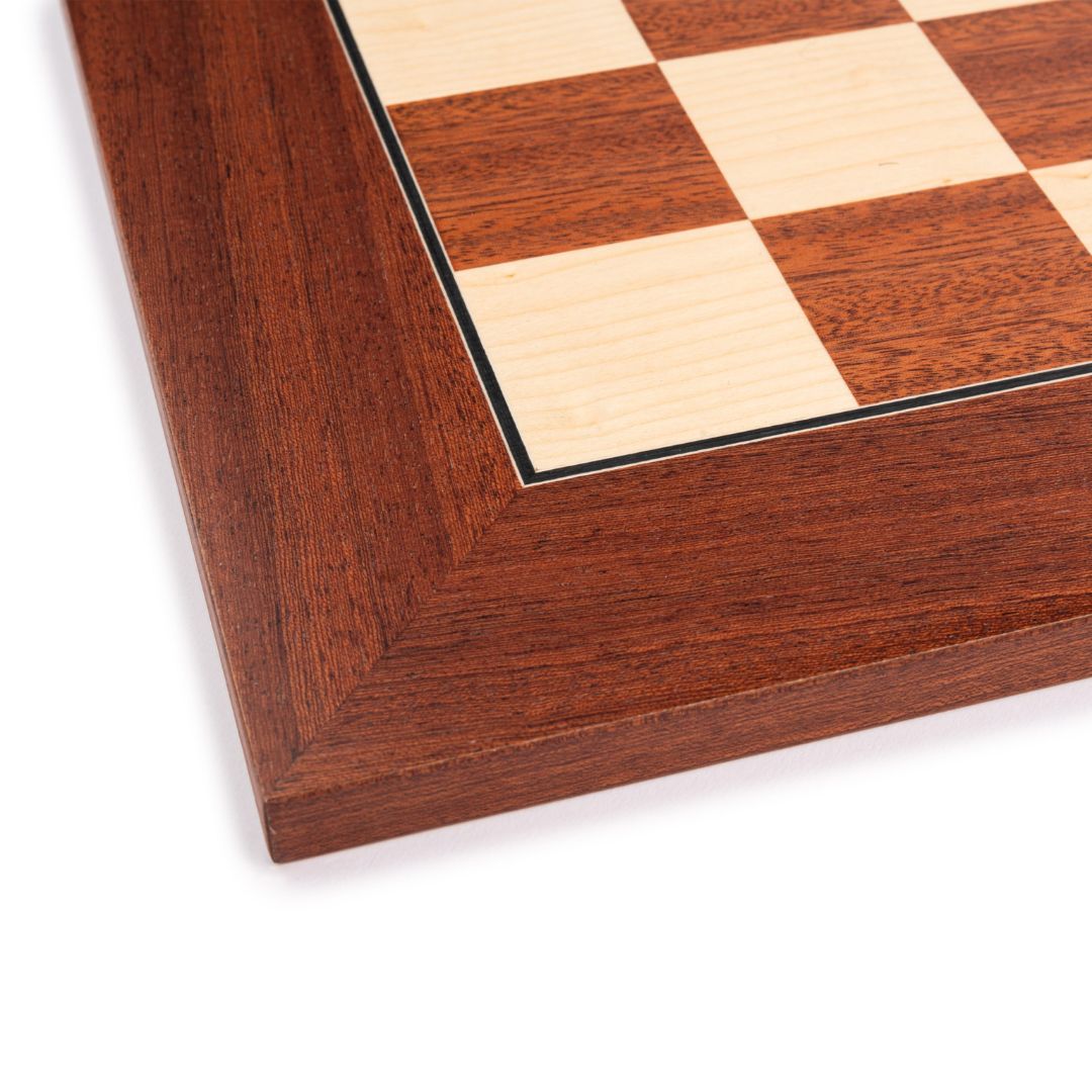 Echiquier Acajou Deluxe Signature - Taille 5 - 50x50cm