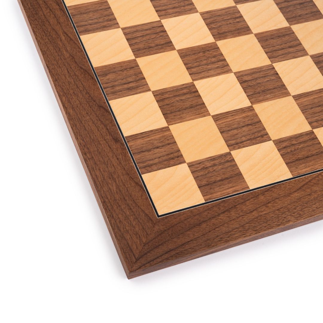 Echiquier Noyer Deluxe Signature - Taille 5 - 50x50cm