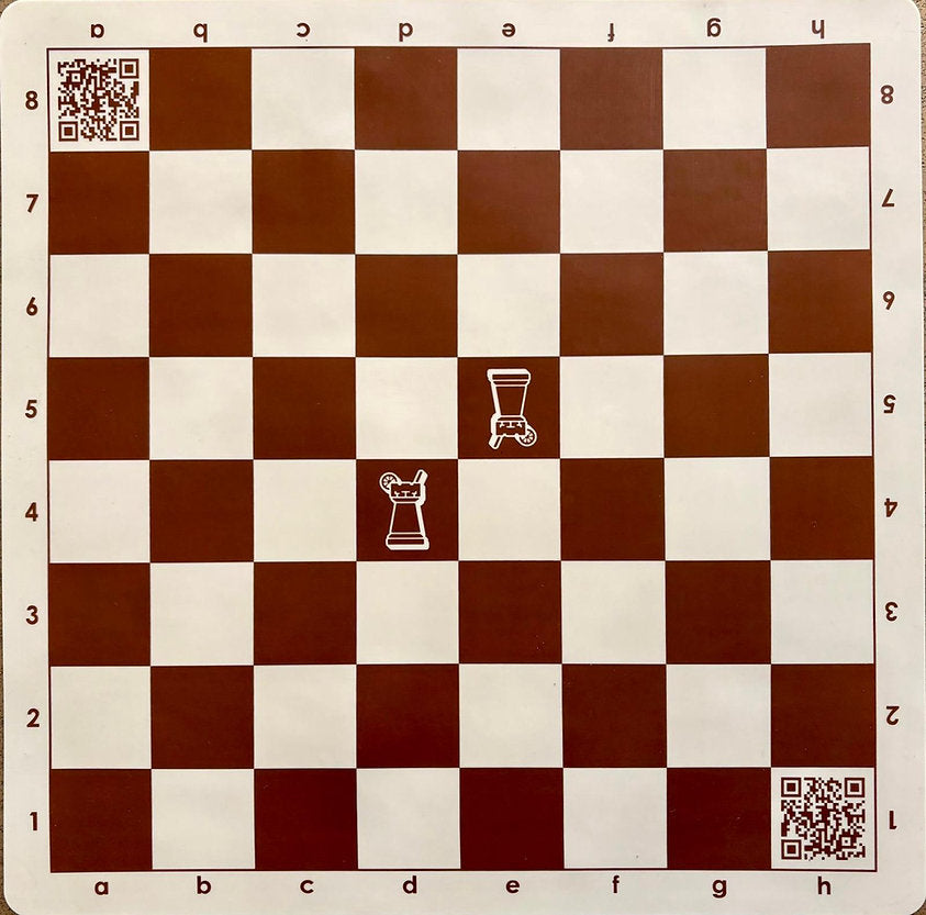 Jeu d'échecs en silicone - Edition ChessBar - 51x51cm