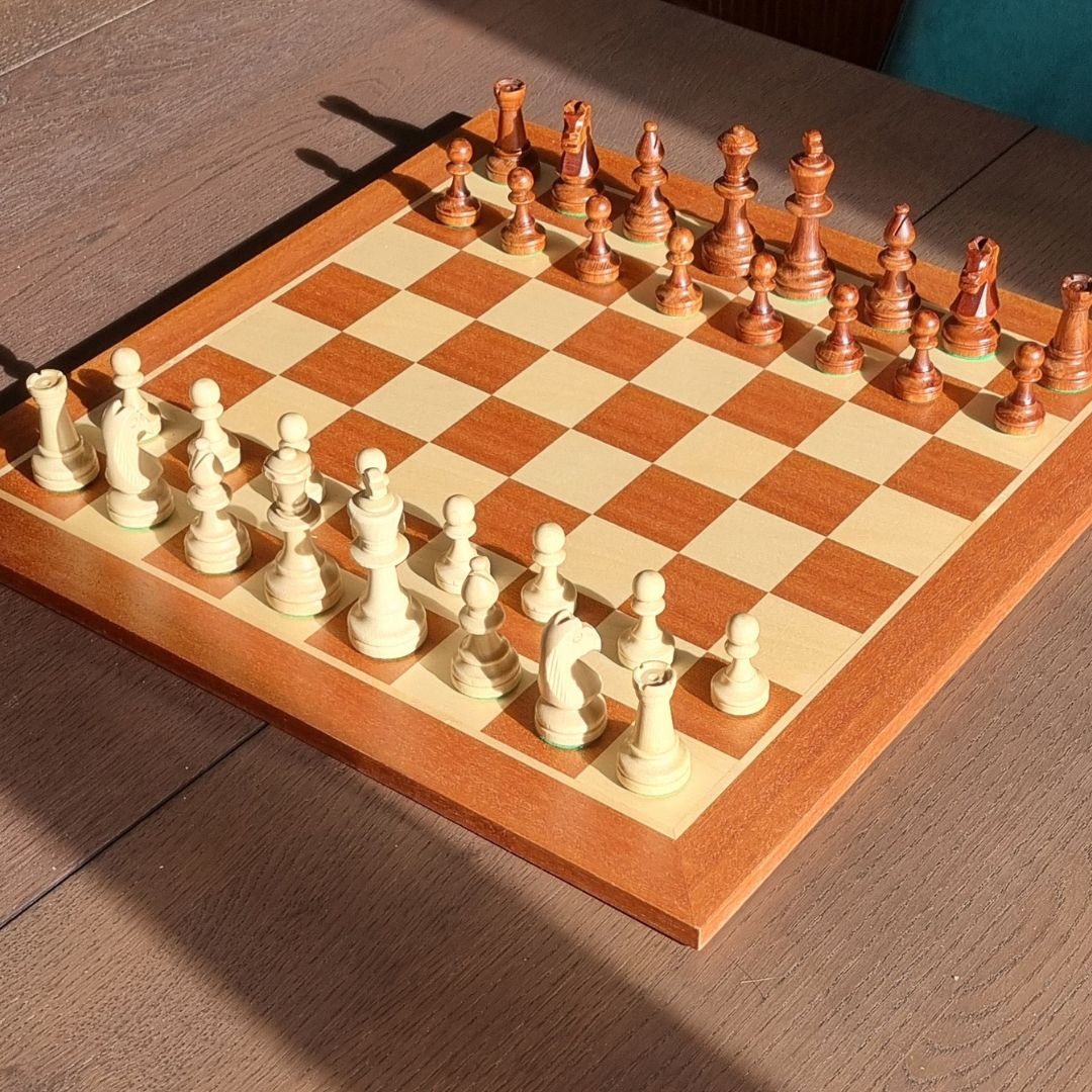 Echiquier de Tournoi Acajou / Staunton Classic