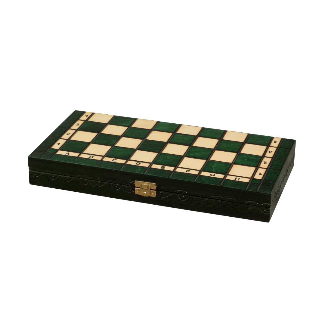 WILD - Echiquier Artisanal Décoratif en Bois - Taille 3 - 35x35cm