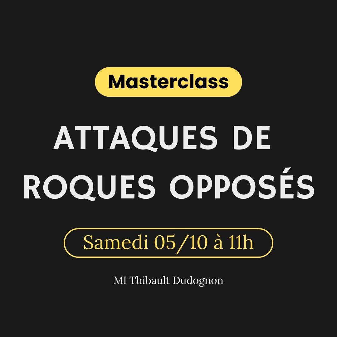 05/10 - Attaque de Roques Opposés - Thibault Dudognon (Replay)