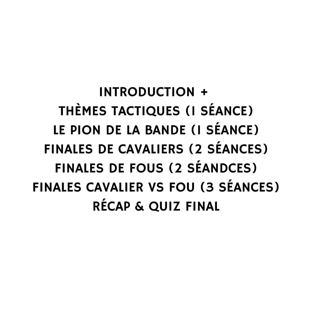 Finales de Pièces Mineures - Trimestre 3 - WFM Cyrielle Monpeurt