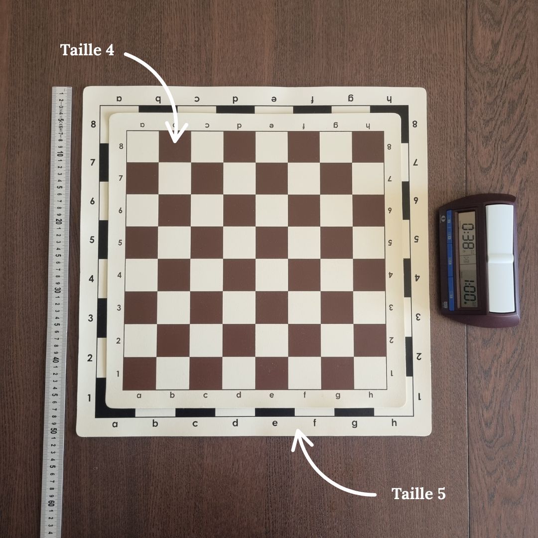 Ensemble Nomade - Echiquier Vinyle & Pièces Staunton Classic
