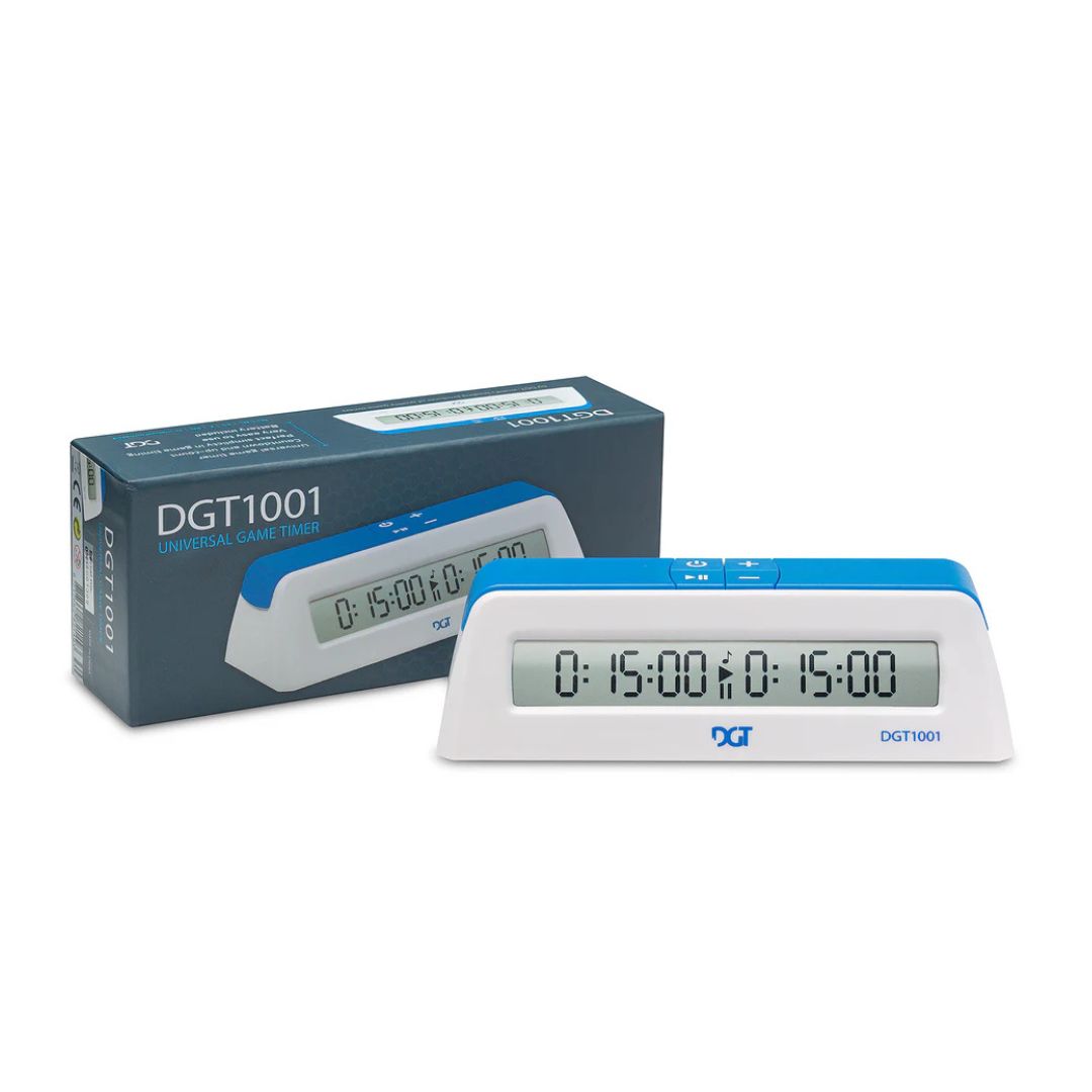 Pendule d'échecs Digitale - DGT 1001 Blue - sans rajout de temps