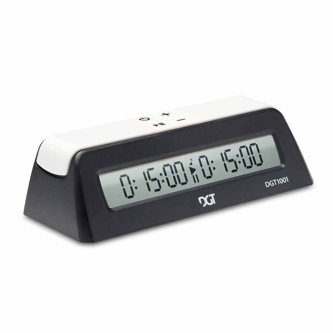 Pendule d'échecs Digitale - DGT 1001 Black - sans rajout de temps