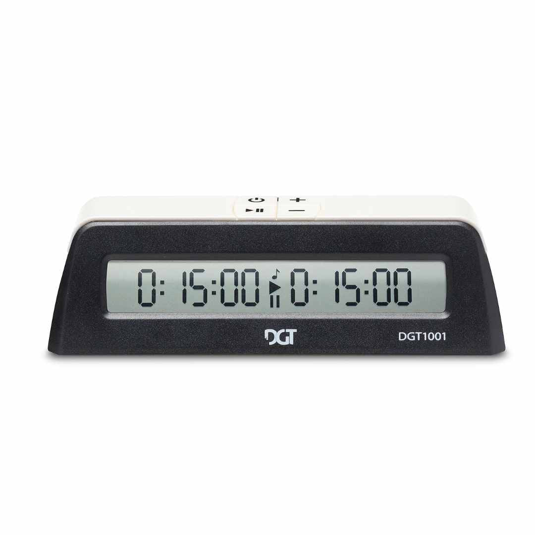 Pendule d'échecs Digitale - DGT 1001 Black - sans rajout de temps
