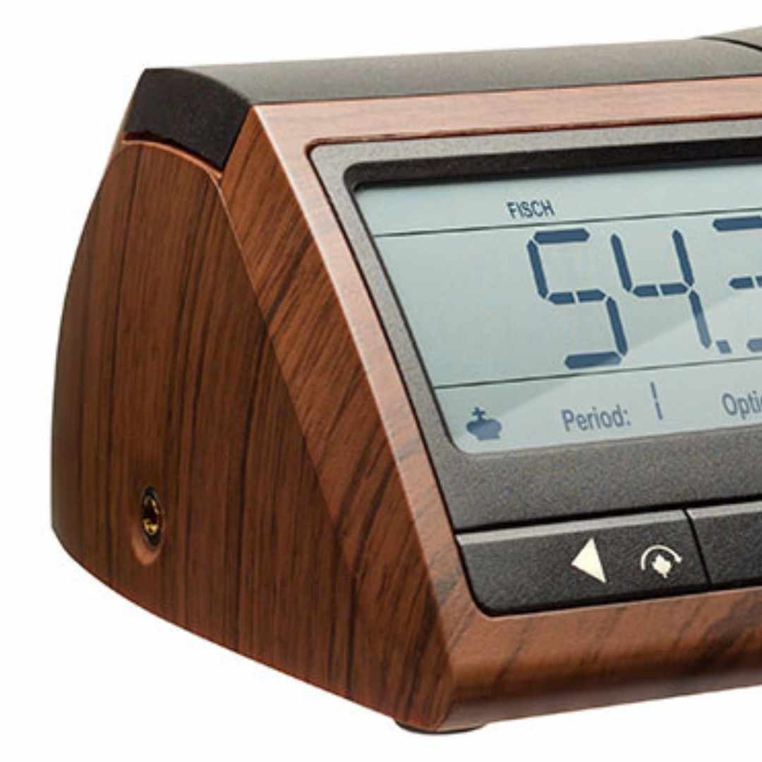 Pendule d'échecs Digitale - Edition limitée - Bois