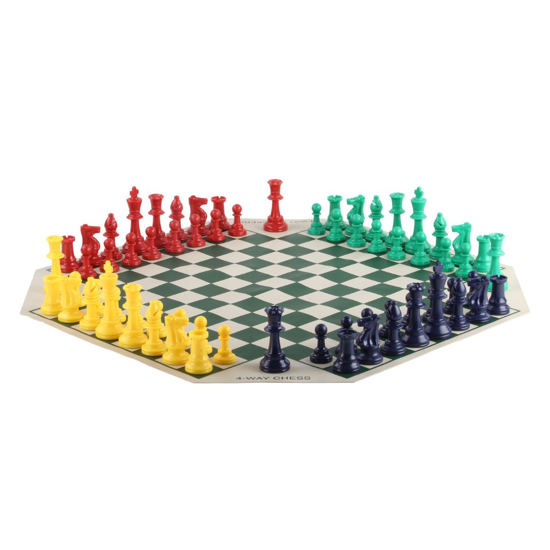 Grand Jeu d'échecs pour 4 Joueurs
