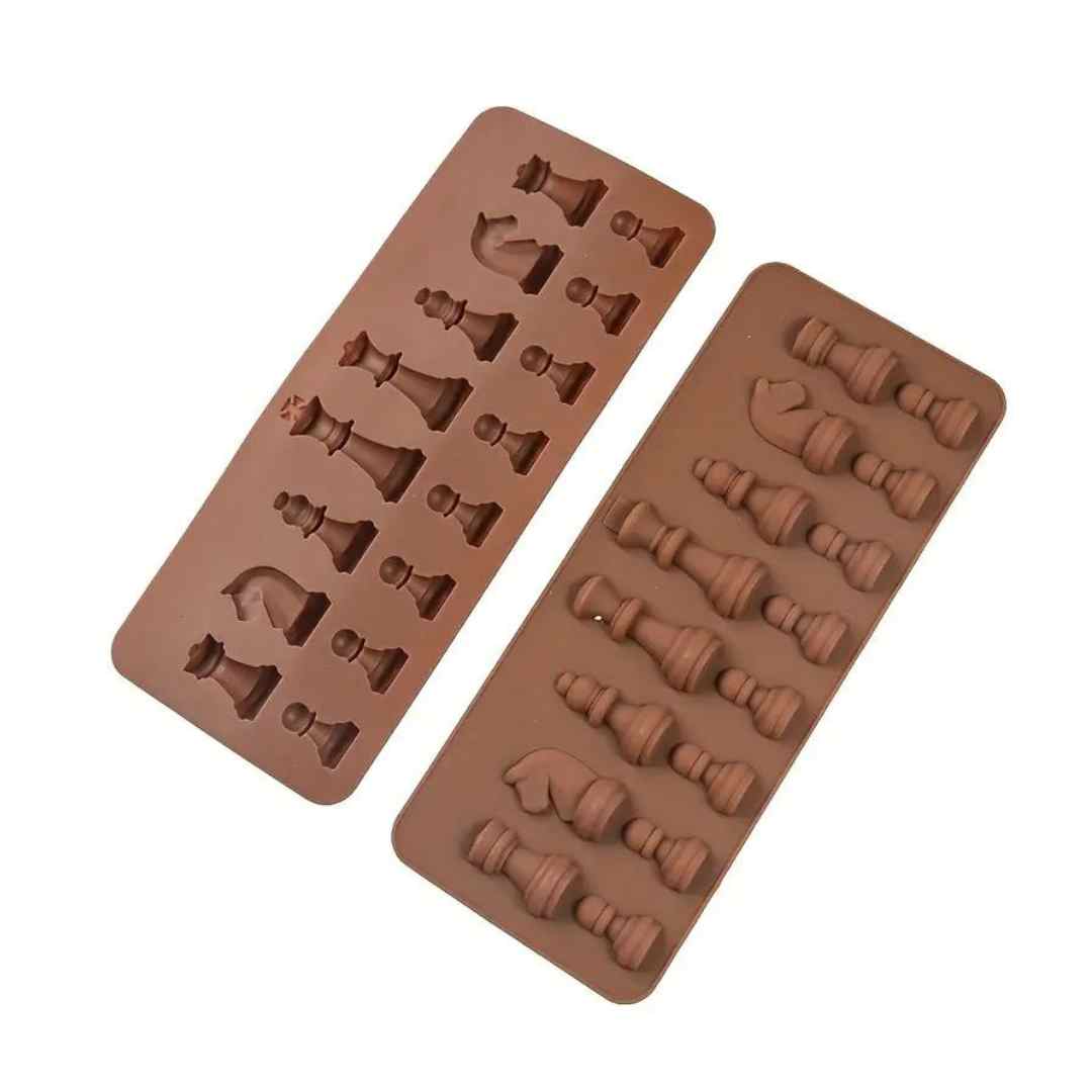 Moule Silicone Echecs - Moule pour chocolats & glaçons