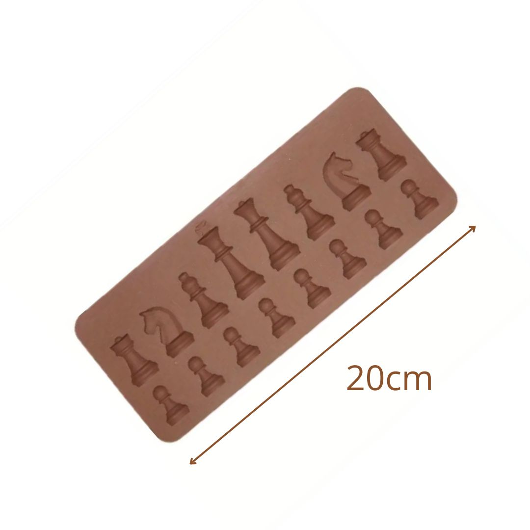 Moule Silicone Echecs - Moule pour chocolats & glaçons
