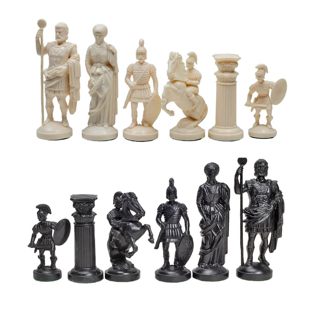 Pièces d'échecs en plastique - Empire Romain