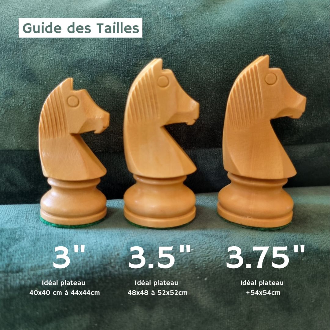 STAUNTON Premium - Pièces d'échecs Officielles FIDE