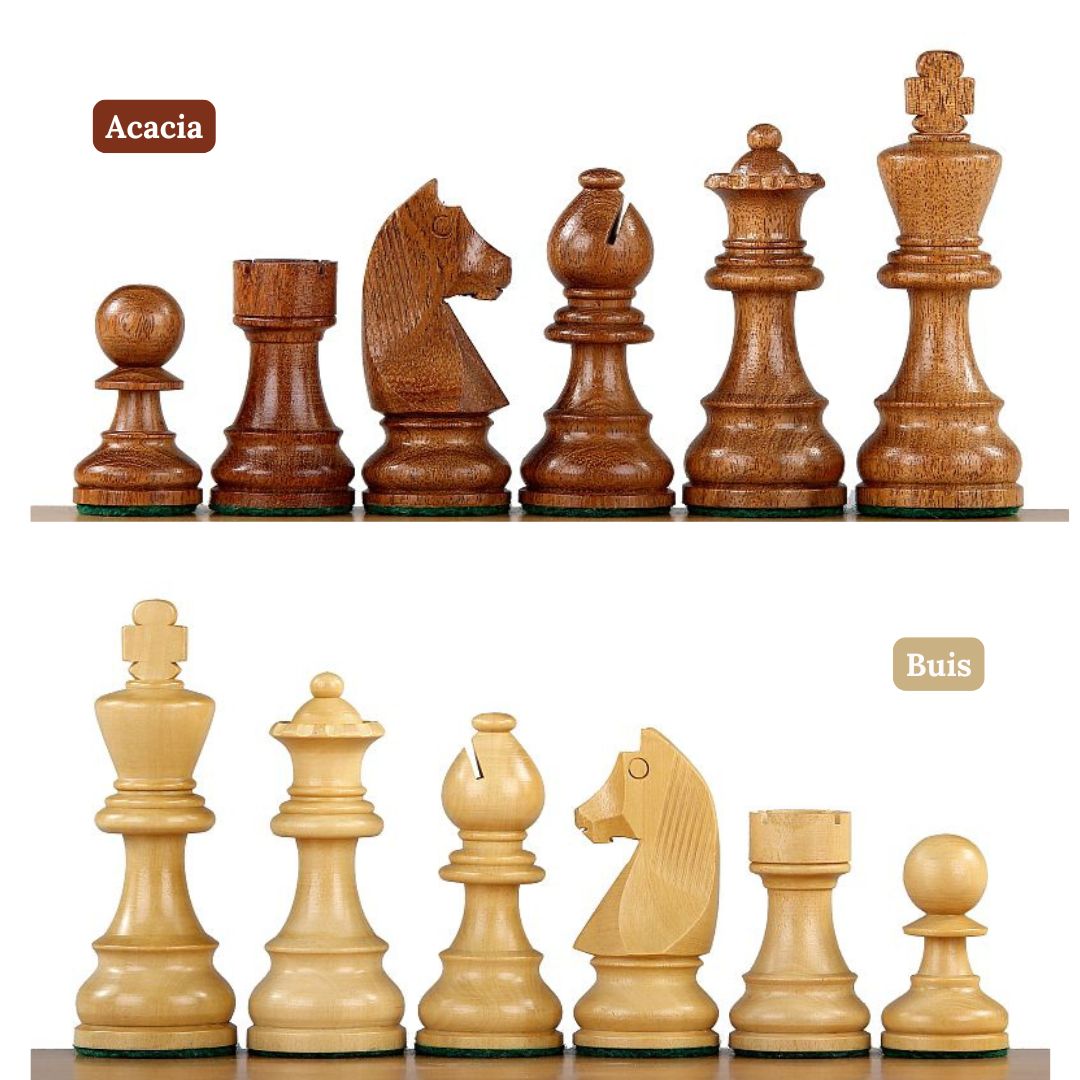 Pièces d'échecs à l'unité - Pièces d'échecs en Bois