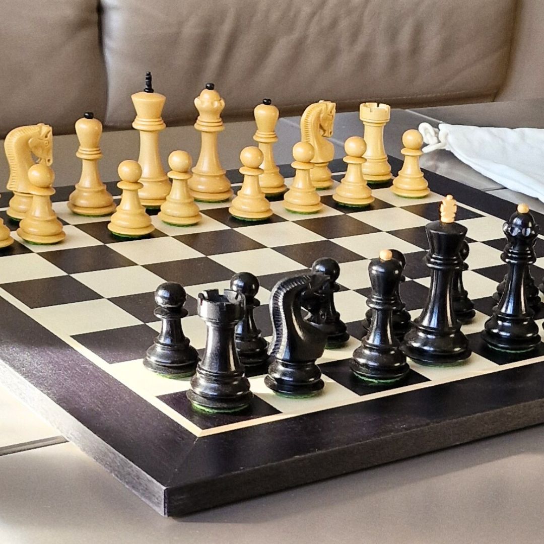 ZAGREB BLACK - Echiquier + Pièces de collection