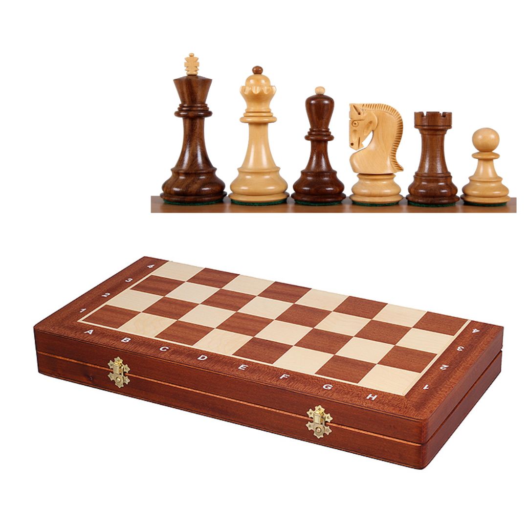 ZAGREB - pièces d'échecs de Collection - inspiration 50's