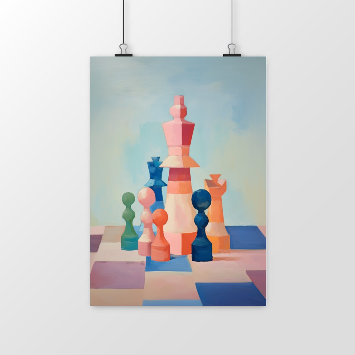 Feeby Impression sur Toile Intissé Mer Plage Herbe Nature 50x40 cm Image Moderne Tableau Déco Mural Salle De Séjour Coucher De Soleil multicolore