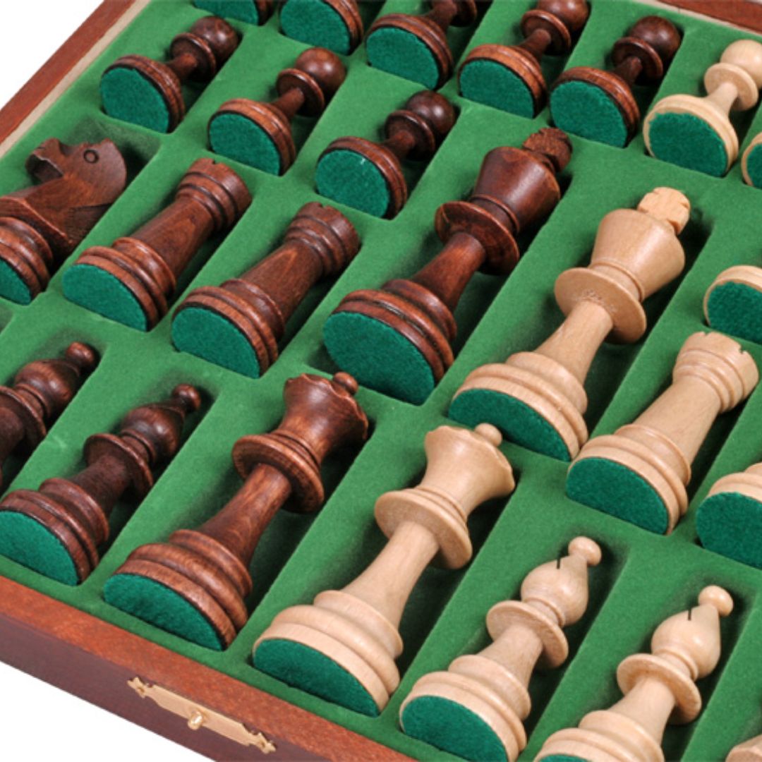 Coffret DELUXE - Staunton Classic - Pièces + Boite en bois - Taille 5