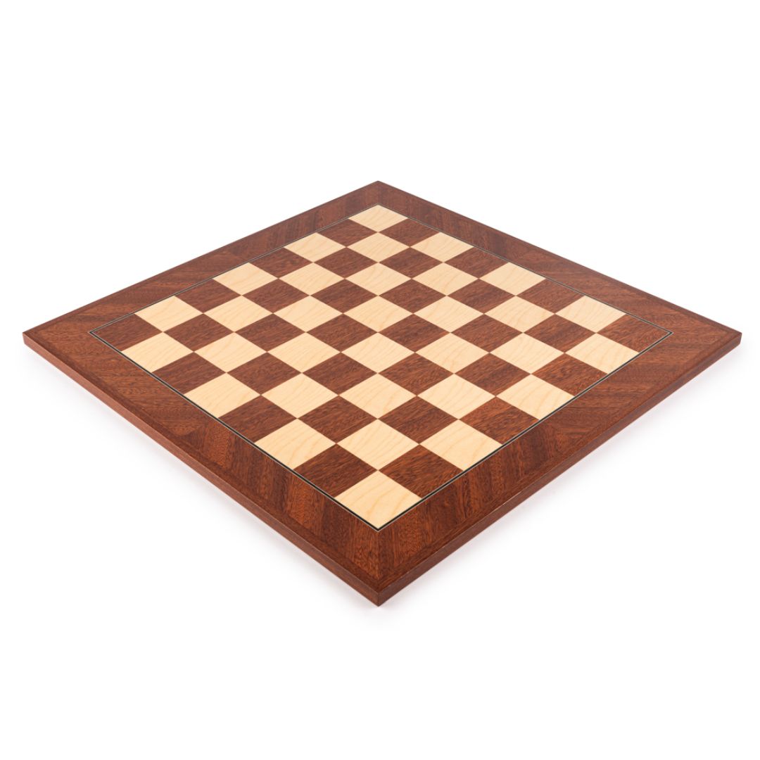 Echiquier Acajou Deluxe Diagonal - Taille 4 - 40x40cm