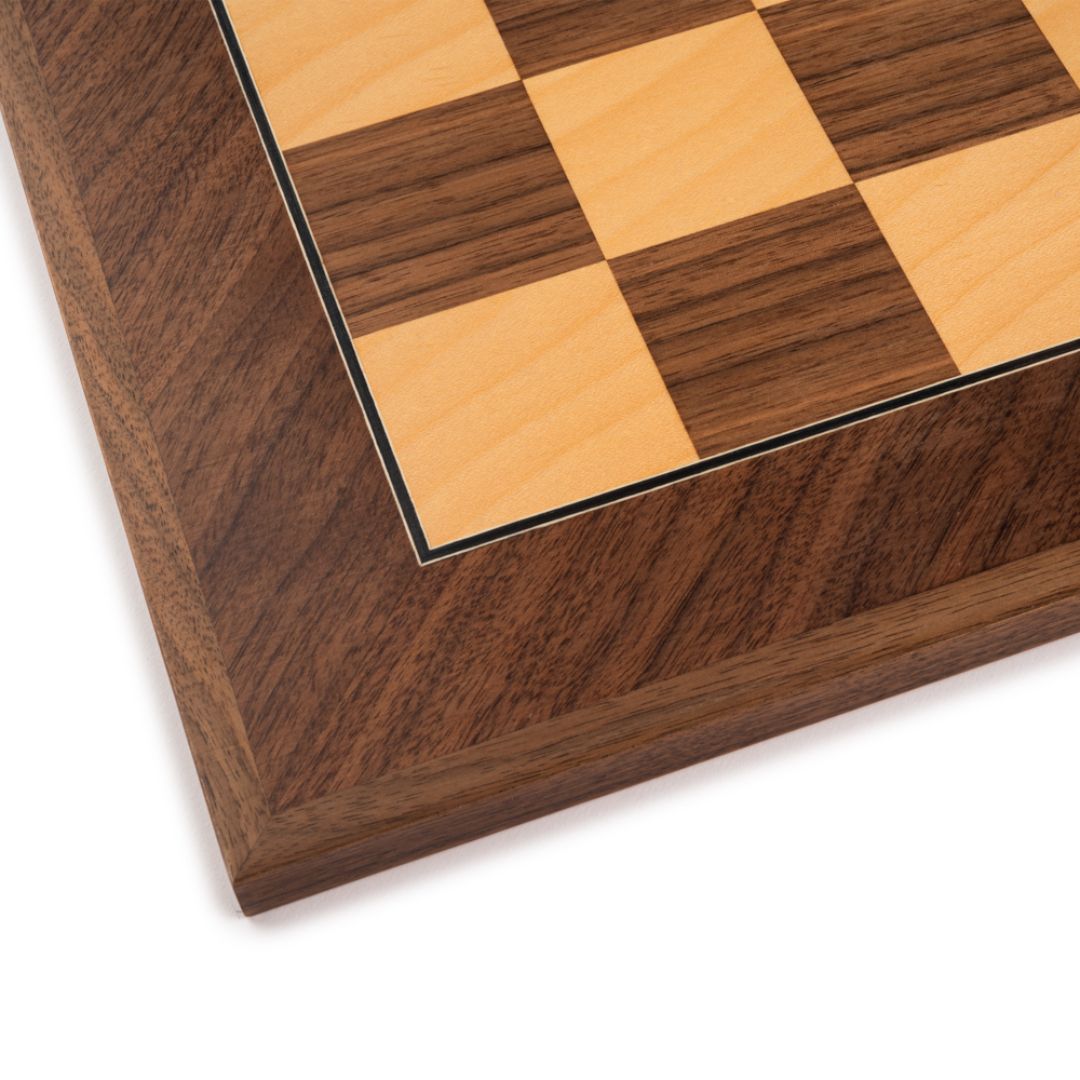 Echiquier Noyer Deluxe Diagonal - Taille 5 - 50x50cm