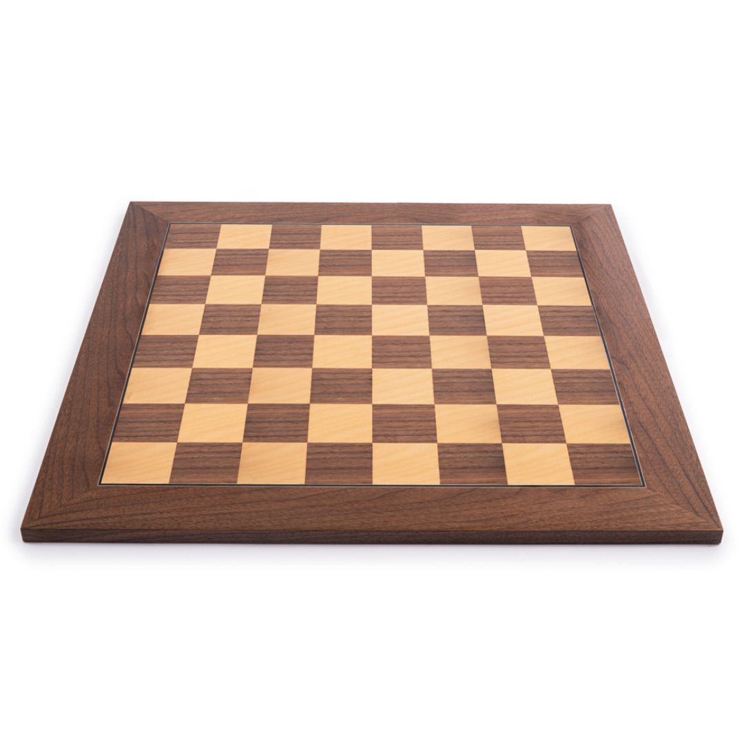 Echiquier Noyer Deluxe Signature - Taille 5 - 50x50cm