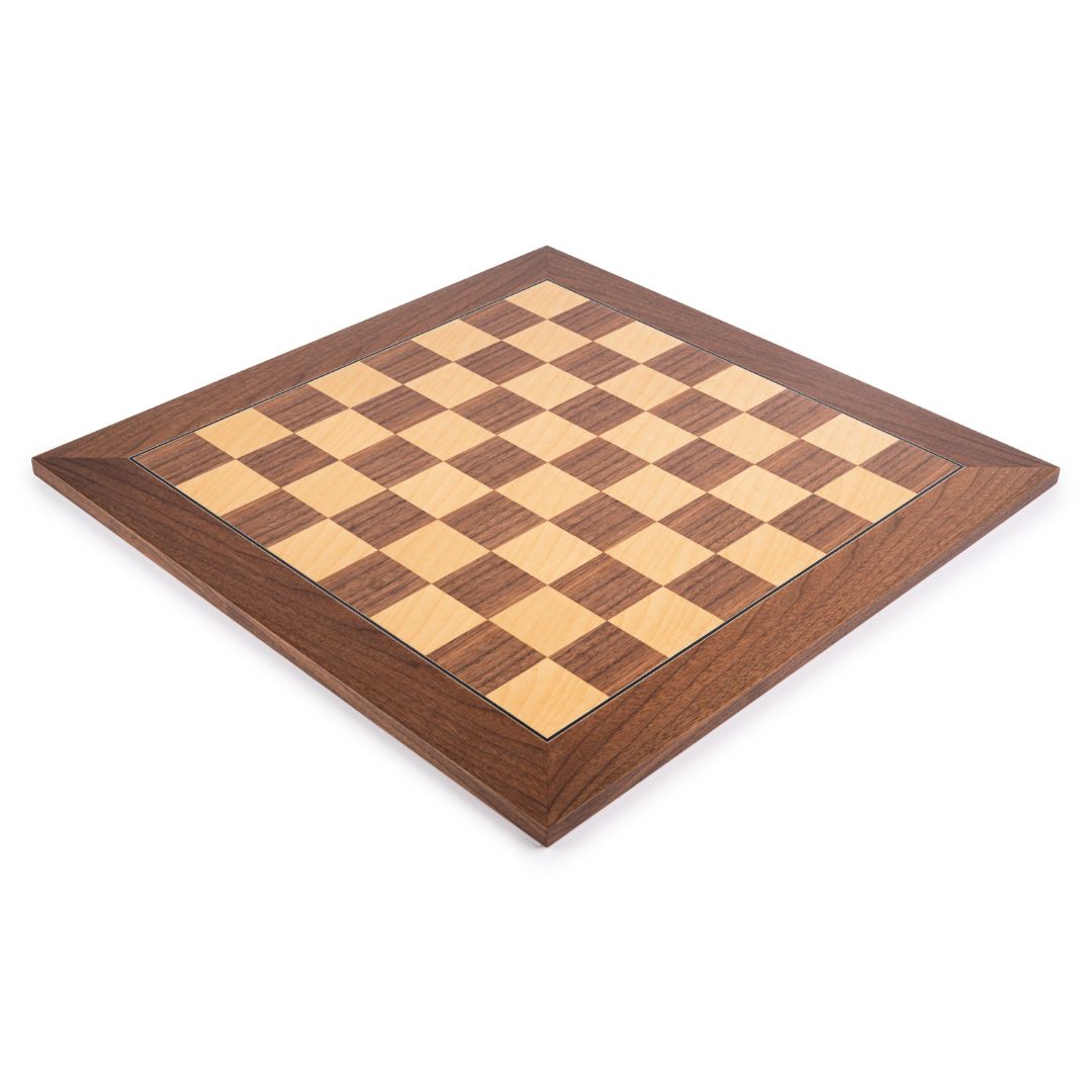 Echiquier Noyer Deluxe Signature - Taille 5 - 50x50cm
