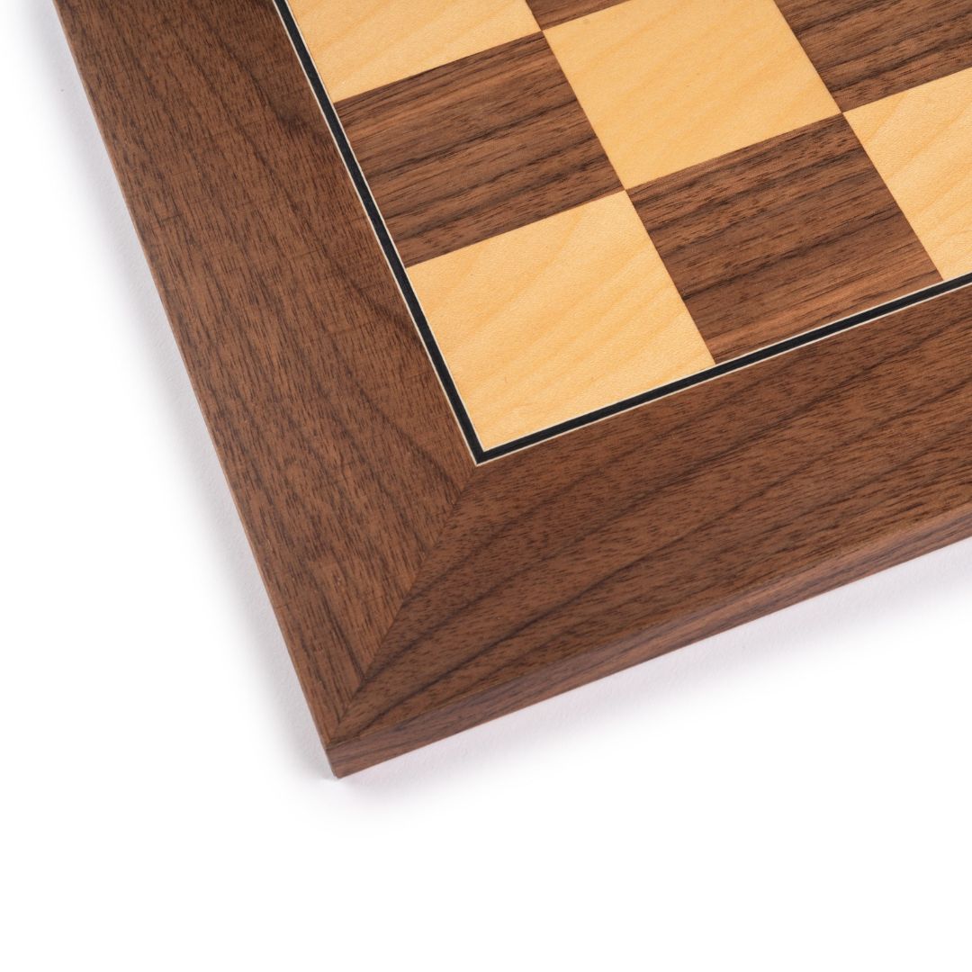 Echiquier Noyer Deluxe Signature - Taille 5 - 50x50cm