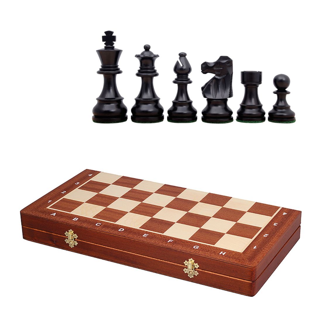 Coffret FRENCH - Echiquier Pliable - Taille 5 - 48x48cm