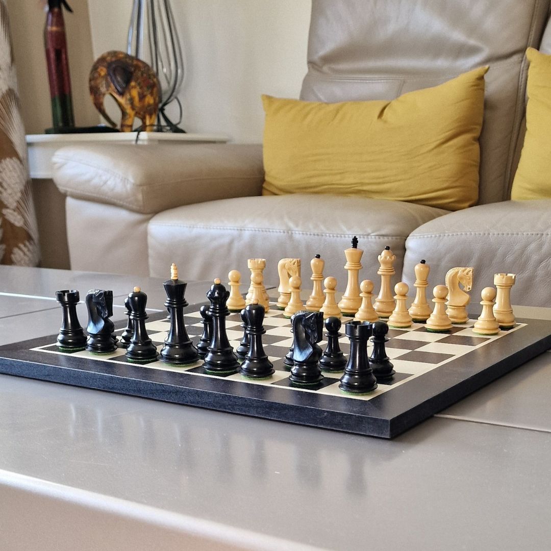 ZAGREB BLACK - Echiquier + Pièces de collection