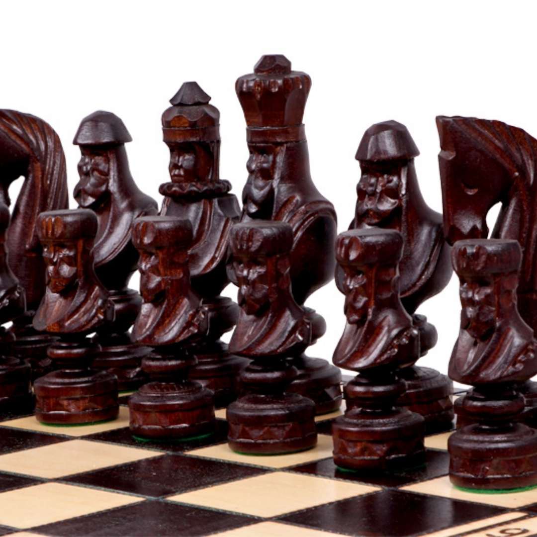 CESAR XL - Echiquier Artisanal Décoratif - Fait Main en Europe