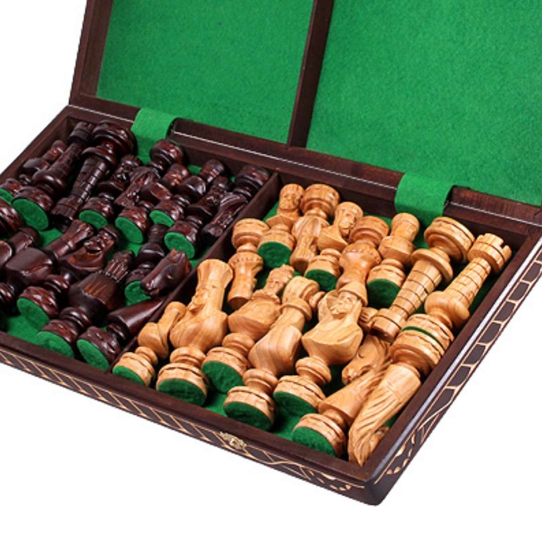 CESAR XL - Echiquier Artisanal Décoratif - Fait Main en Europe