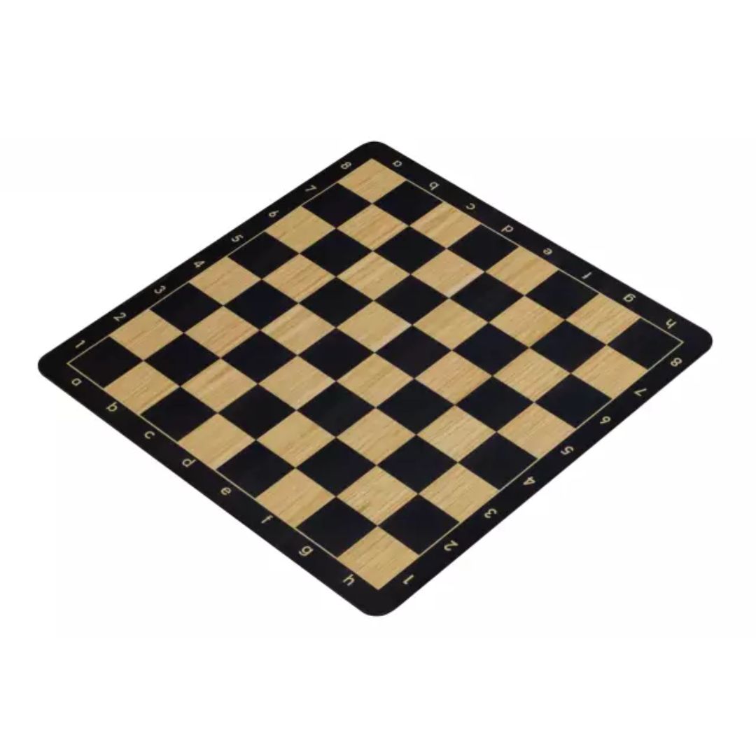 Tapis d'échecs Mousse "Soft Touch" antidérapant - Noir - 51 x 51cm