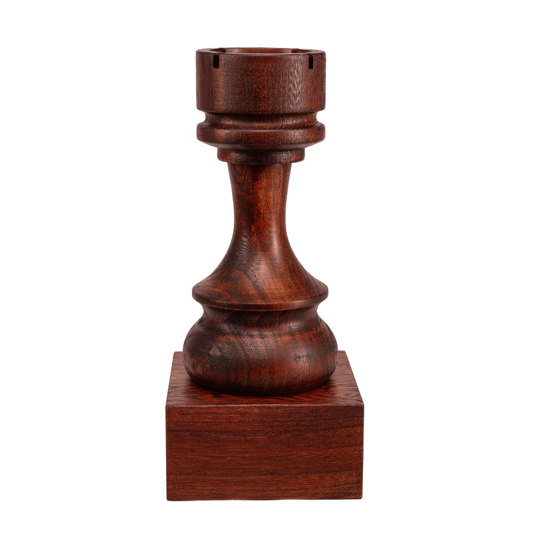 Tour Géante en Bois - Trophée d'Échecs