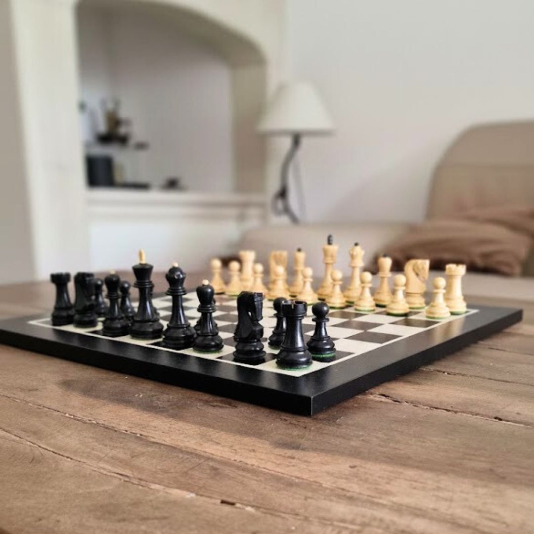 ZAGREB BLACK - Echiquier + Pièces de collection