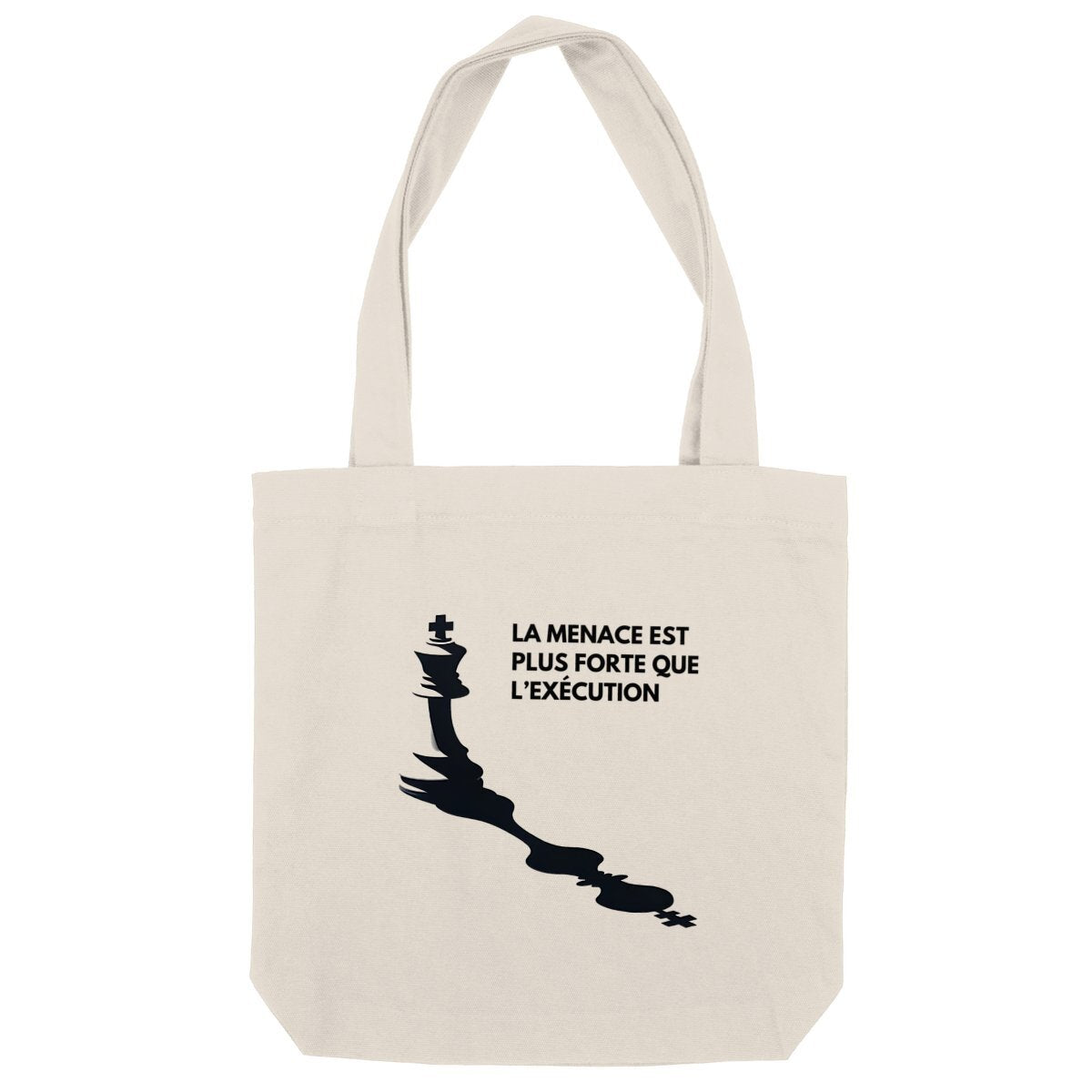 Tote Bag épais - La Menace est plus forte que l'exécution